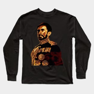 Haile Selassie Long Sleeve T-Shirt